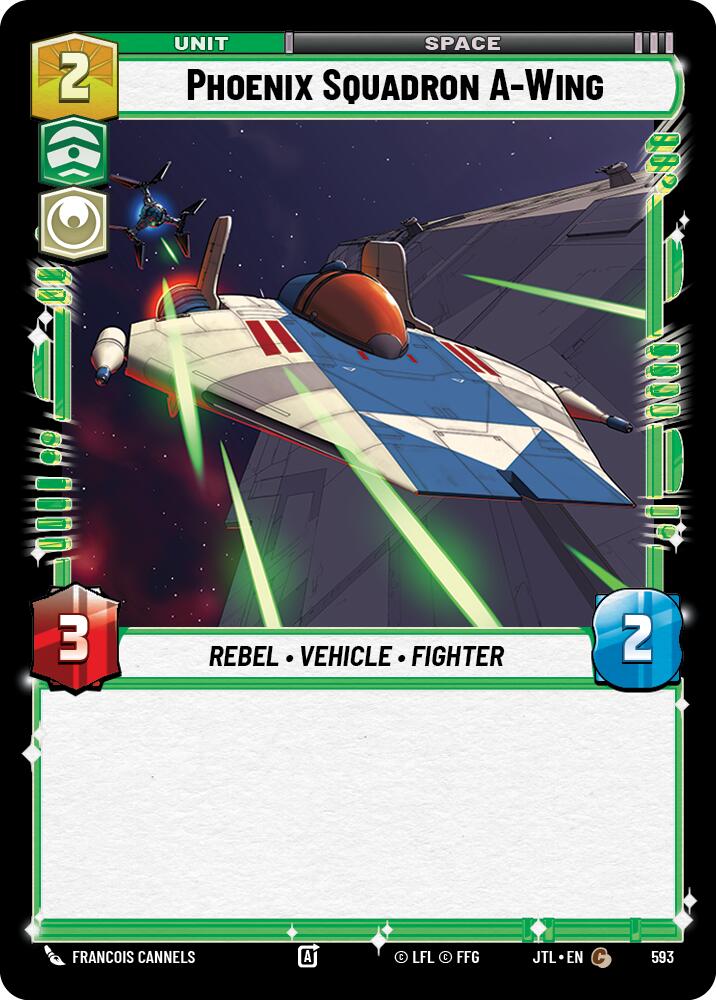Phoenix Squadron A-Wing (593) (593) [Jump to Lightspeed] - The Mythic Store | 24h Order Processing