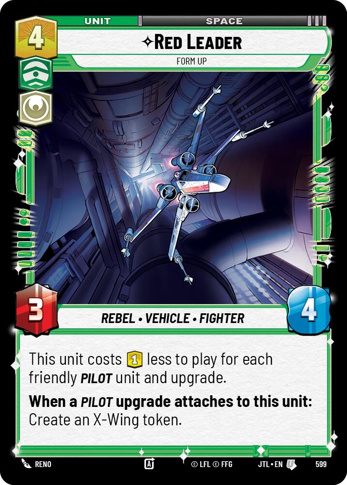 Red Leader - Form Up (599) (599) [Jump to Lightspeed] - The Mythic Store | 24h Order Processing
