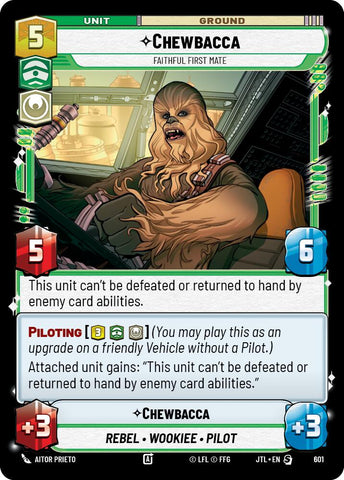 Chewbacca - Faithful First Mate (601) (601) [Jump to Lightspeed] - The Mythic Store | 24h Order Processing