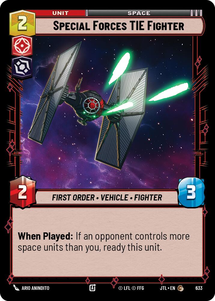 Special Forces TIE Fighter (633) (633) [Jump to Lightspeed] - The Mythic Store | 24h Order Processing