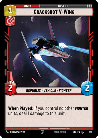 Crackshot V-Wing (656) (656) [Jump to Lightspeed] - The Mythic Store | 24h Order Processing