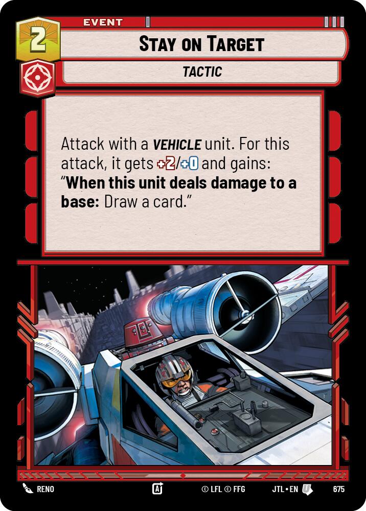 Stay on Target (675) (675) [Jump to Lightspeed] - The Mythic Store | 24h Order Processing