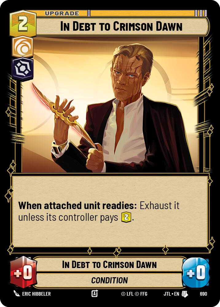 In Debt to Crimson Dawn (690) (690) [Jump to Lightspeed] - The Mythic Store | 24h Order Processing