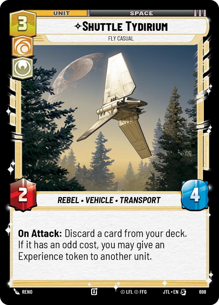 Shuttle Tydirium - Fly Casual (698) (698) [Jump to Lightspeed] - The Mythic Store | 24h Order Processing