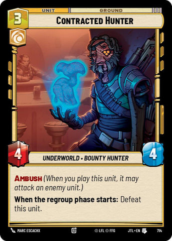 Contracted Hunter (714) (714) [Jump to Lightspeed] - The Mythic Store | 24h Order Processing