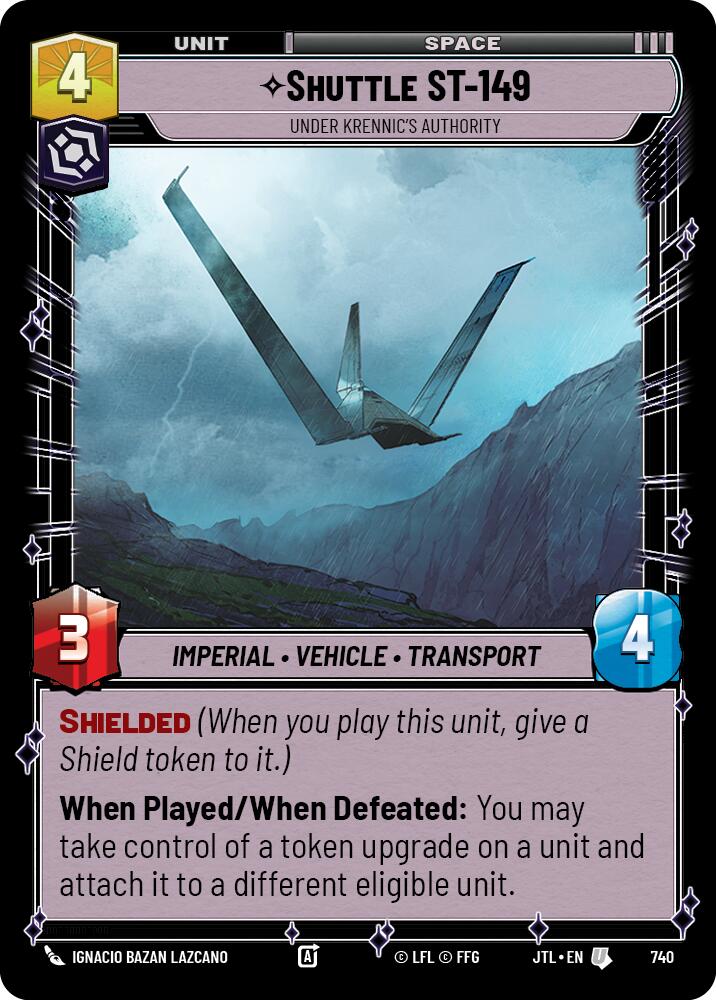 Shuttle ST-149 - Under Krennic's Authority (740) (740) [Jump to Lightspeed] - The Mythic Store | 24h Order Processing