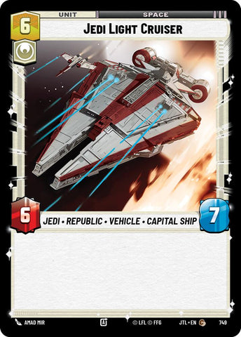 Jedi Light Cruiser (749) (749) [Jump to Lightspeed] - The Mythic Store | 24h Order Processing