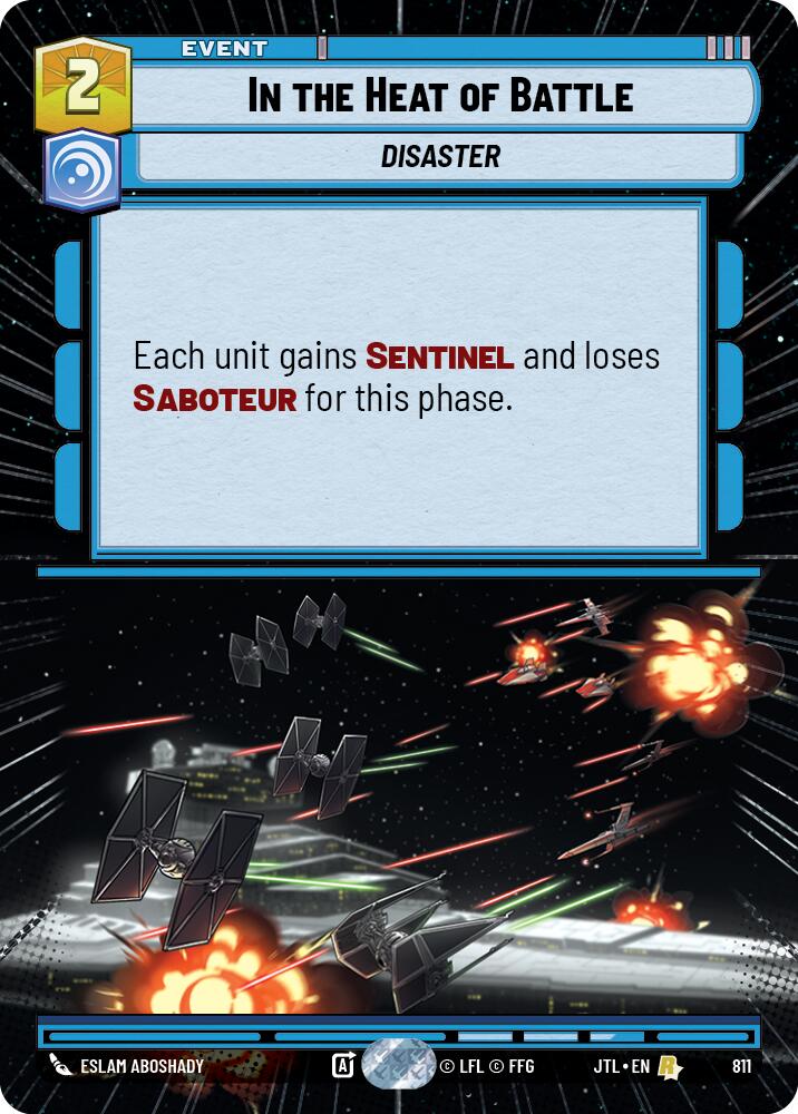 In the Heat of Battle (811) (Hyperspace Foil) (811) [Jump to Lightspeed] - The Mythic Store | 24h Order Processing