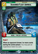 Seasoned Fleet Admiral (845) (Hyperspace Foil) (845) [Jump to Lightspeed] - The Mythic Store | 24h Order Processing
