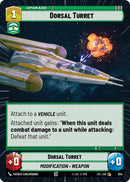 Dorsal Turret (854) (Hyperspace Foil) (854) [Jump to Lightspeed] - The Mythic Store | 24h Order Processing