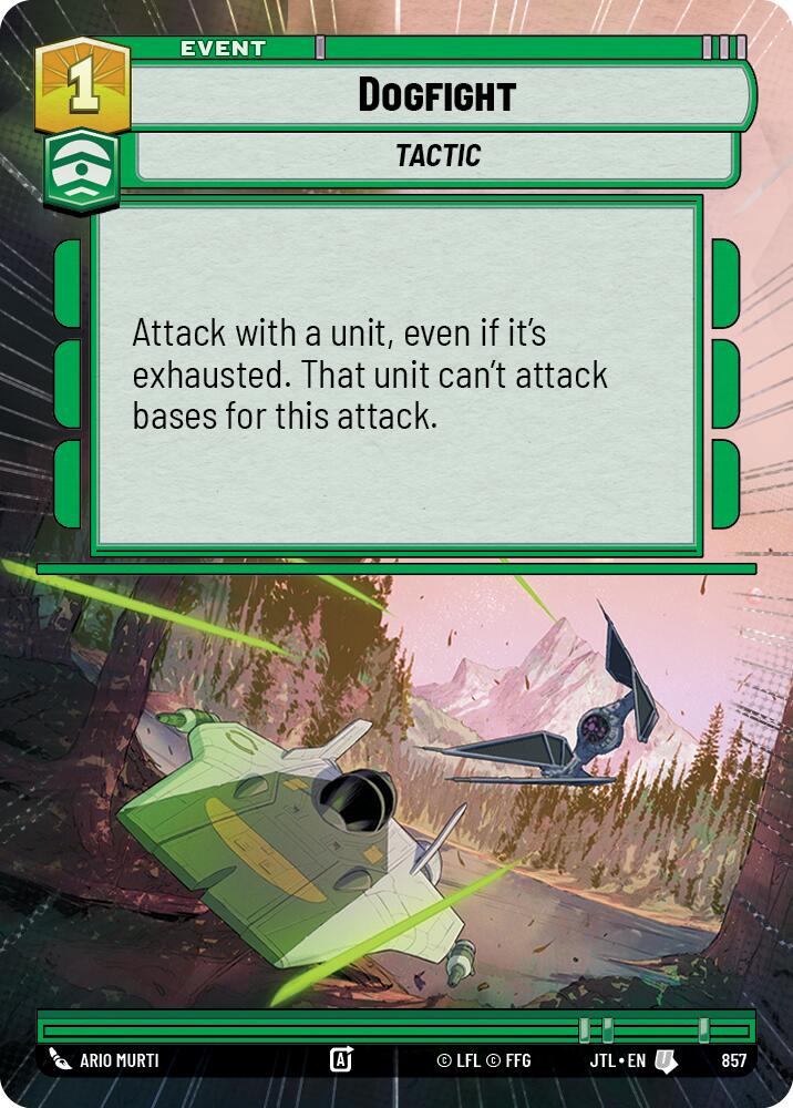 Dogfight (857) (Hyperspace Foil) (857) [Jump to Lightspeed] - The Mythic Store | 24h Order Processing