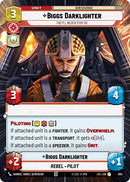 Biggs Darklighter - They'll Never Stop Us (884) (Hyperspace Foil) (884) [Jump to Lightspeed] - The Mythic Store | 24h Order Processing