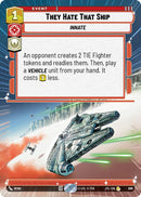 They Hate That Ship (889) (Hyperspace Foil) (889) [Jump to Lightspeed] - The Mythic Store | 24h Order Processing