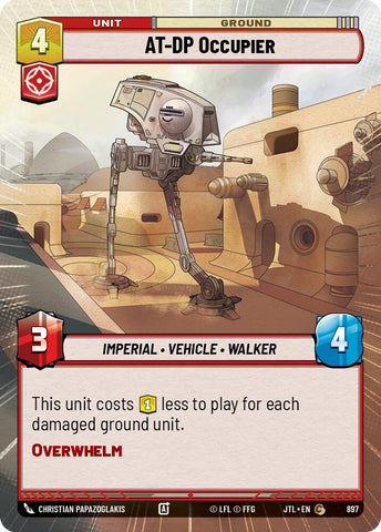 AT-DP Occupier (897) (Hyperspace Foil) (897) [Jump to Lightspeed] - The Mythic Store | 24h Order Processing