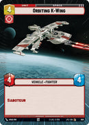 Orbiting K-Wing (900) (Hyperspace Foil) (900) [Jump to Lightspeed] - The Mythic Store | 24h Order Processing