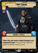 Moff Gideon - I Know Everything (922) (Hyperspace Foil) (922) [Jump to Lightspeed] - The Mythic Store | 24h Order Processing