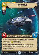 Invincible - Naval Adversary (925) (Hyperspace Foil) (925) [Jump to Lightspeed] - The Mythic Store | 24h Order Processing