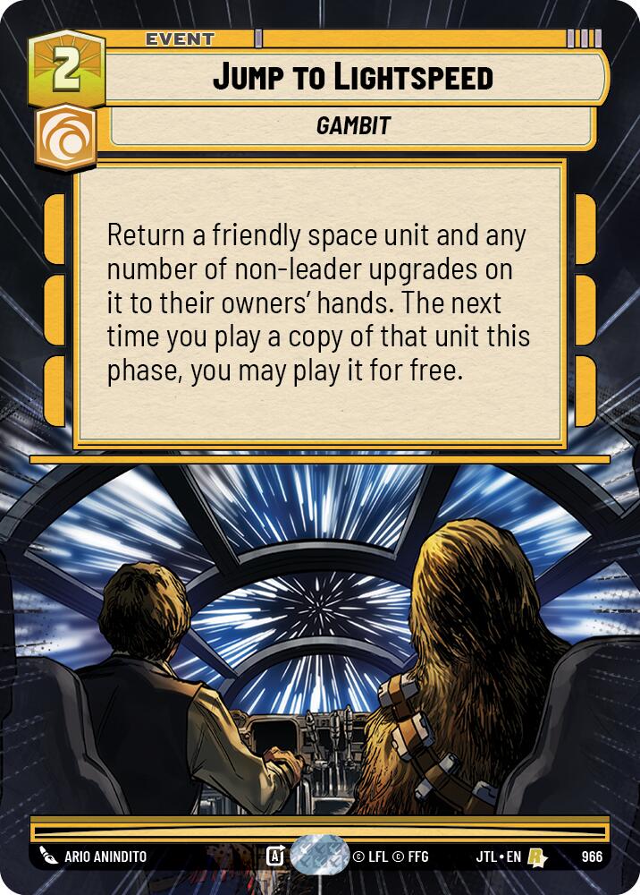 Jump to Lightspeed (966) (Hyperspace Foil) (966) [Jump to Lightspeed] - The Mythic Store | 24h Order Processing