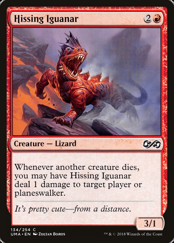 Hissing Iguanar [Ultimate Masters] - The Mythic Store | 24h Order Processing
