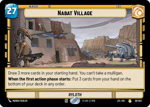 Nabat Village (028/262) (028/262) [Jump to Lightspeed] - The Mythic Store | 24h Order Processing