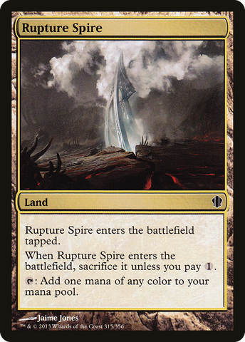 Rupture Spire [Commander 2013] - The Mythic Store | 24h Order Processing