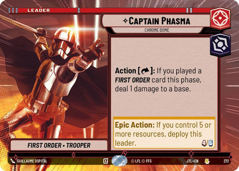 Captain Phasma - Chrome Dome (272) (Hyperspace) (272) [Jump to Lightspeed] - The Mythic Store | 24h Order Processing
