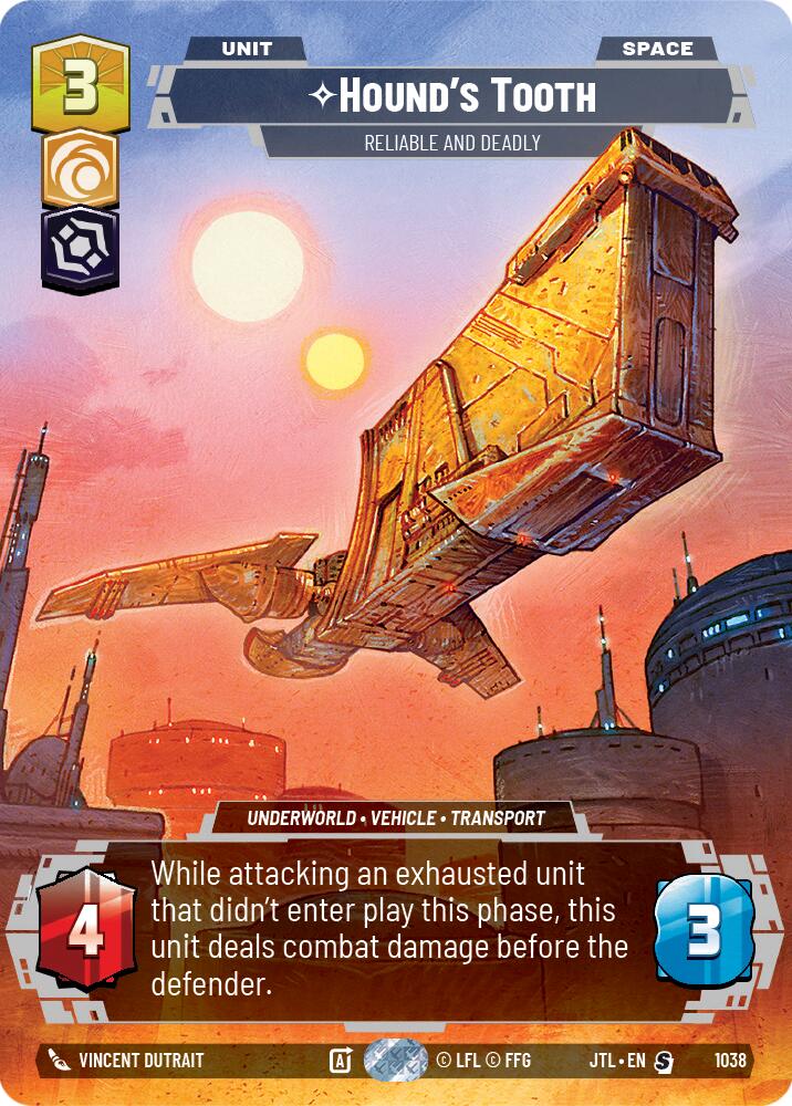 Hound's Tooth - Reliable and Deadly (1038) (Prestige) (1038) [Jump to Lightspeed] - The Mythic Store | 24h Order Processing