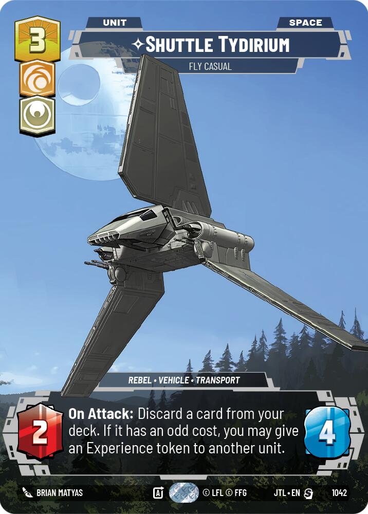 Shuttle Tydirium - Fly Casual (1042) (Prestige) (1042) [Jump to Lightspeed] - The Mythic Store | 24h Order Processing