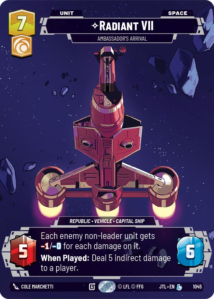 Radiant VII - Ambassadors' Arrival (1045) (Prestige) (1045) [Jump to Lightspeed] - The Mythic Store | 24h Order Processing