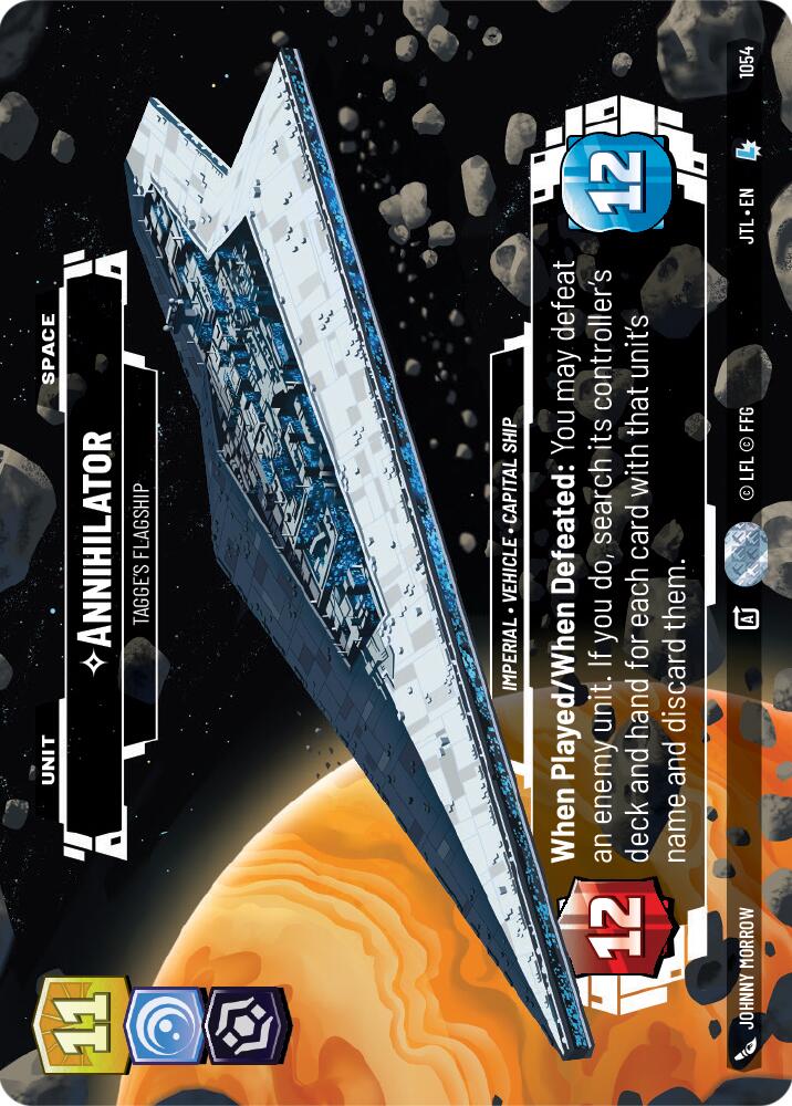 Annihilator - Tagge's Flagship (1054) (Prestige Foil) (1054) [Jump to Lightspeed] - The Mythic Store | 24h Order Processing