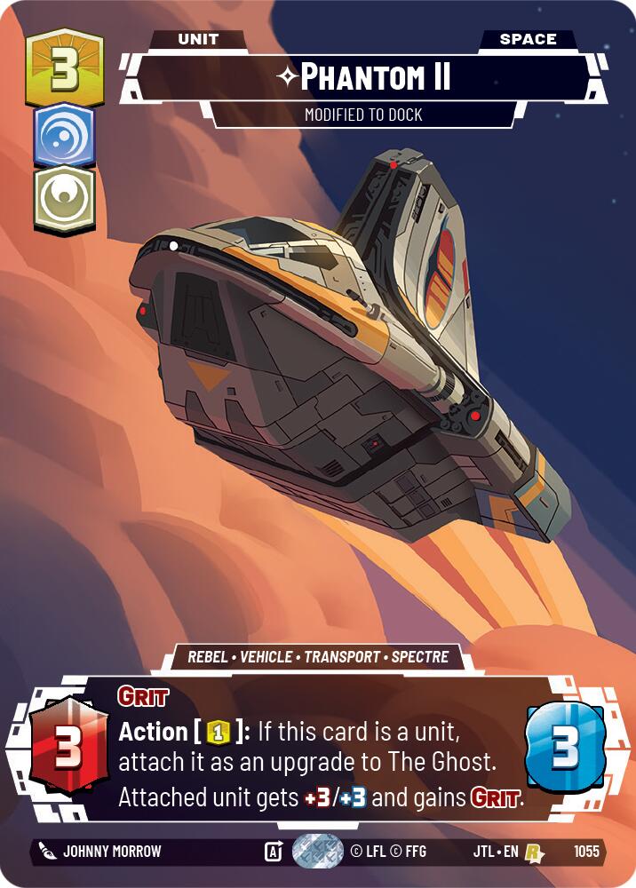 Phantom II - Modified to Dock (1055) (Prestige Foil) (1055) [Jump to Lightspeed] - The Mythic Store | 24h Order Processing
