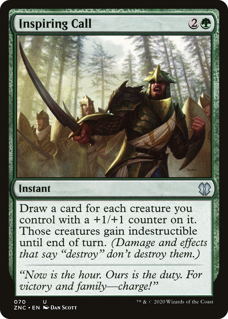 Inspiring Call [Zendikar Rising Commander] - The Mythic Store | 24h Order Processing