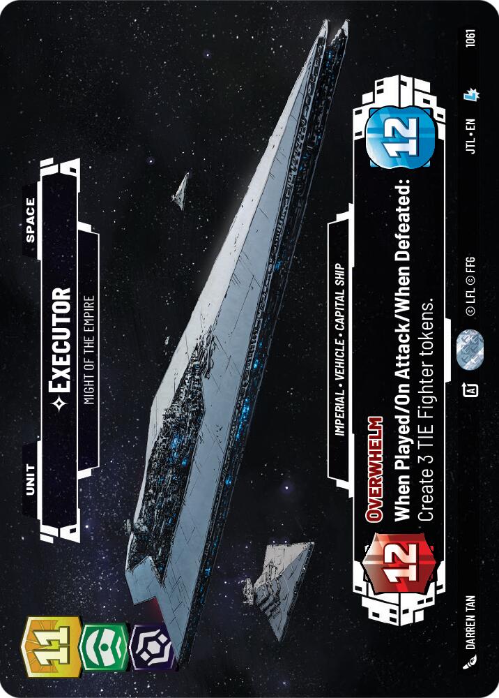 Executor - Might of the Empire (1061) (Prestige Foil) (1061) [Jump to Lightspeed] - The Mythic Store | 24h Order Processing