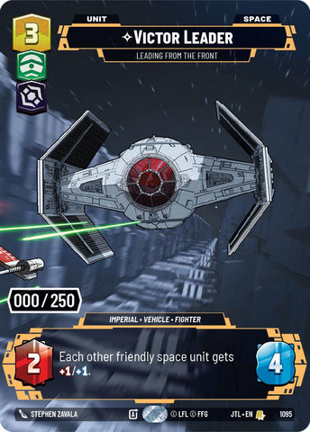 Victor Leader - Leading from the Front (1095) (Serialized) (1095) [Jump to Lightspeed] - The Mythic Store | 24h Order Processing