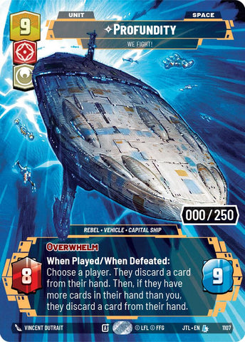 Profundity - We Fight! (1107) (Serialized) (1107) [Jump to Lightspeed] - The Mythic Store | 24h Order Processing