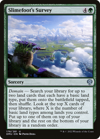 Slimefoot's Survey [Dominaria United] - The Mythic Store | 24h Order Processing