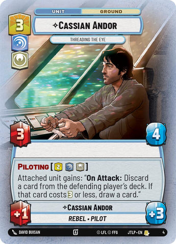 Cassian Andor - Threading the Eye (4) (4) [Jump to Lightspeed: Weekly Play] - The Mythic Store | 24h Order Processing