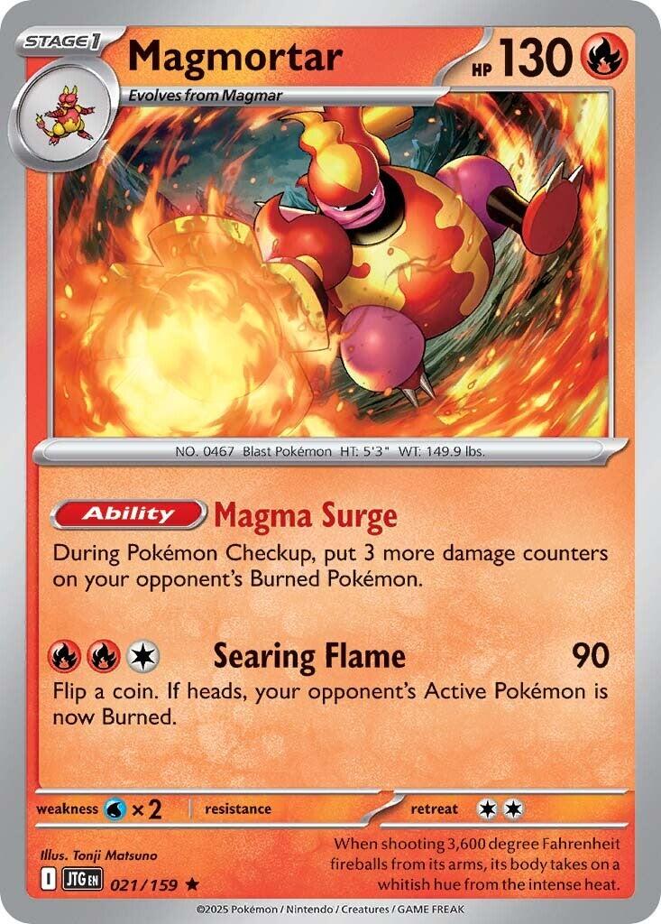Magmortar (021/159) [Scarlet & Violet: Journey Together] - The Mythic Store | 24h Order Processing