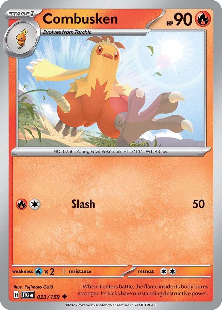 Combusken (023/159) [Scarlet & Violet: Journey Together] - The Mythic Store | 24h Order Processing