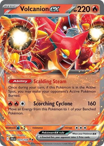 Volcanion ex (031/159) [Scarlet & Violet: Journey Together] - The Mythic Store | 24h Order Processing