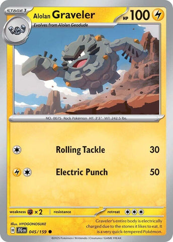 Alolan Graveler (045/159) [Scarlet & Violet: Journey Together] - The Mythic Store | 24h Order Processing