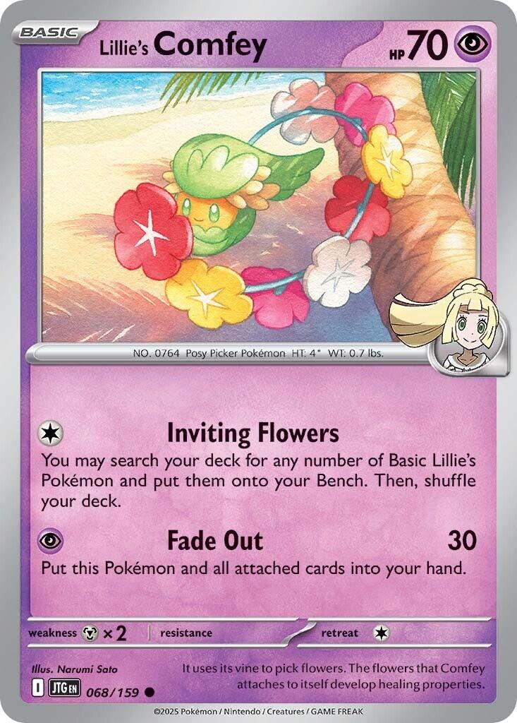 Lillie's Comfey (068/159) [Scarlet & Violet: Journey Together] - The Mythic Store | 24h Order Processing