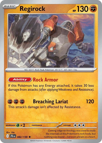 Regirock (082/159) [Scarlet & Violet: Journey Together] - The Mythic Store | 24h Order Processing