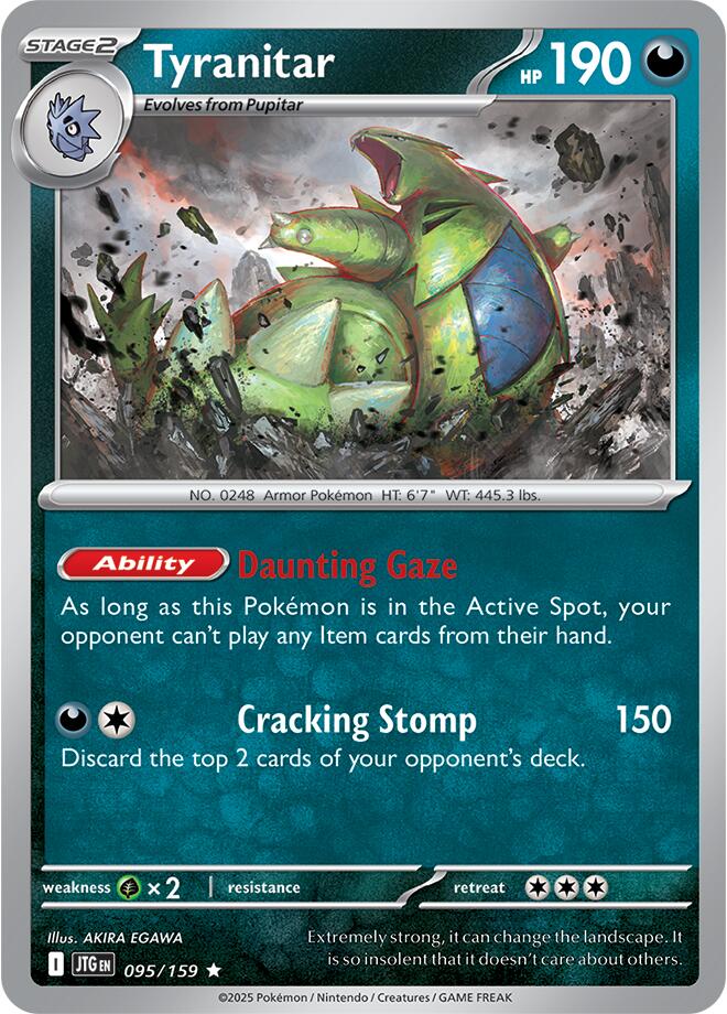 Tyranitar (095/159) [Scarlet & Violet: Journey Together] - The Mythic Store | 24h Order Processing