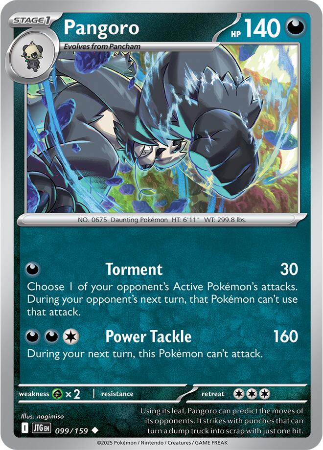 Pangoro (099/159) [Scarlet & Violet: Journey Together] - The Mythic Store | 24h Order Processing