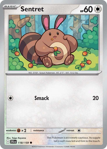 Sentret (118/159) [Scarlet & Violet: Journey Together] - The Mythic Store | 24h Order Processing