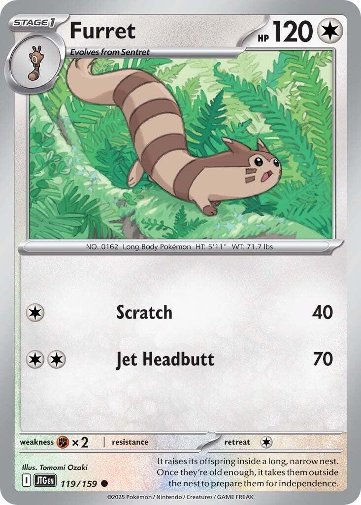 Furret (119/159) [Scarlet & Violet: Journey Together] - The Mythic Store | 24h Order Processing