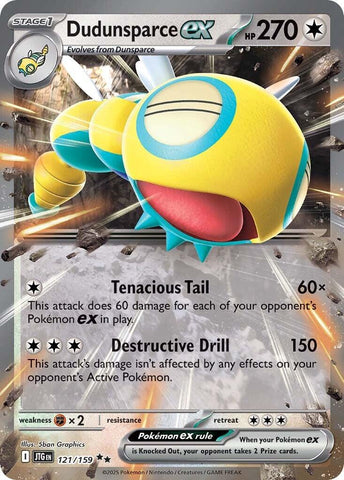 Dudunsparce ex (121/159) [Scarlet & Violet: Journey Together] - The Mythic Store | 24h Order Processing