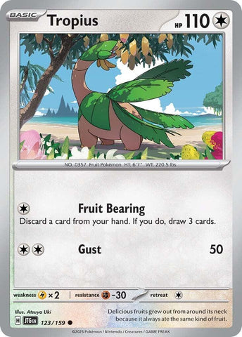 Tropius (123/159) [Scarlet & Violet: Journey Together] - The Mythic Store | 24h Order Processing