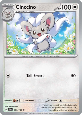 Cinccino (126/159) [Scarlet & Violet: Journey Together] - The Mythic Store | 24h Order Processing